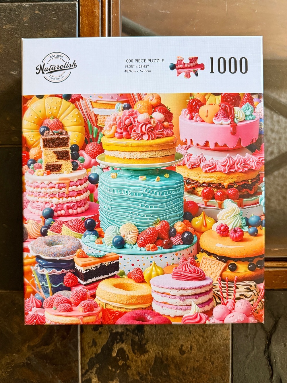 SALE! 25% off 4+ items! Sweets & Treats 1000 Piece Puzzle by Naturelish